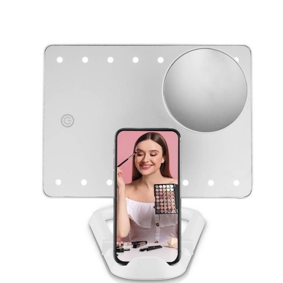 Conair LED Hollywood Lighted Social Media Cosmetic Makeup Mirror - White - Picture 9 of 14